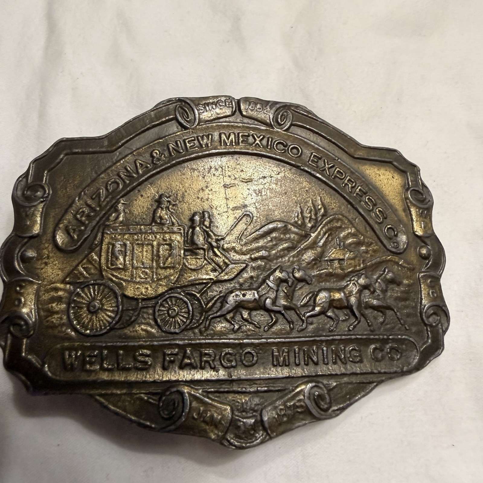 Lot Of 4 Men’s Western Belt Buckles