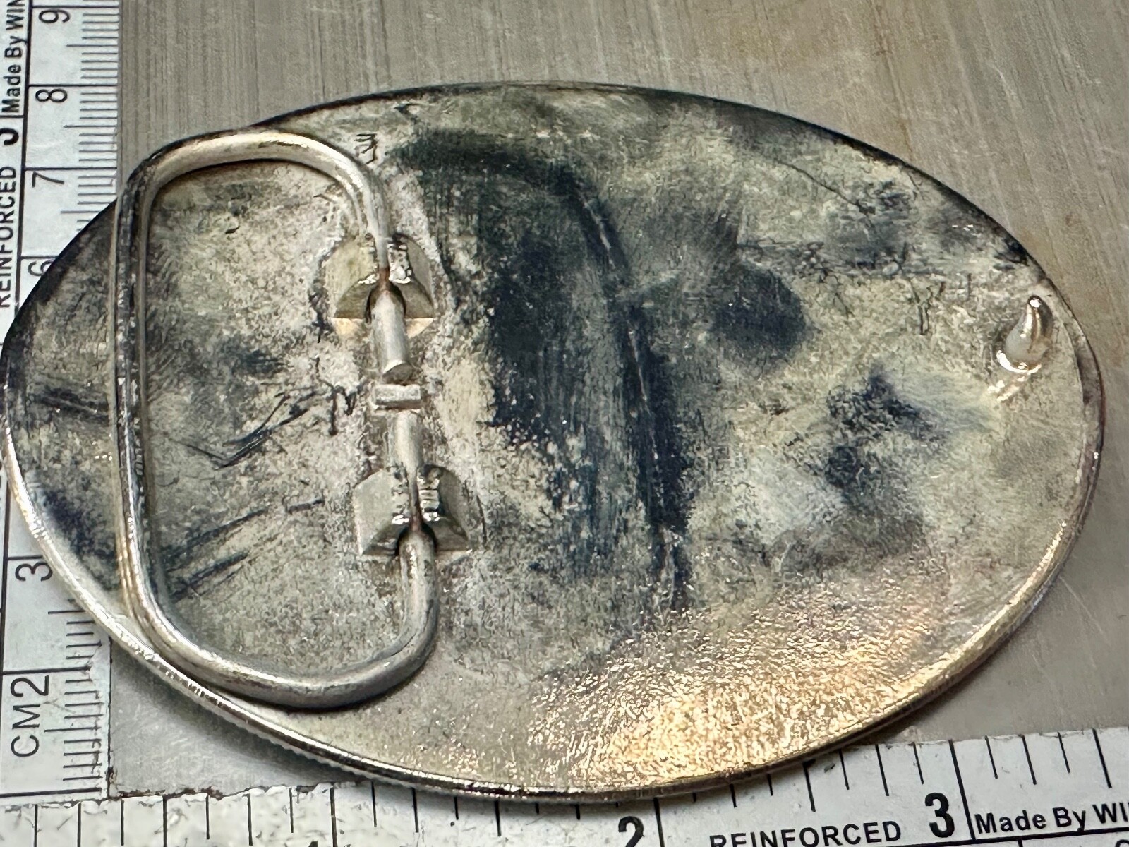 North American Hunting Club Belt Buckle Of Life Member Eagle Rifle Emblem