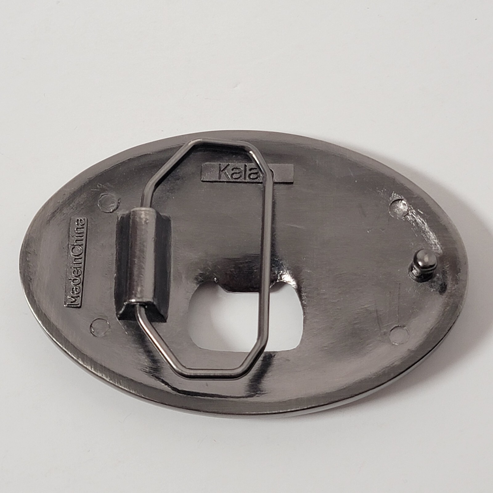 WASTED Two Beers Novelty Party Drinking Belt Buckle Bottle Opener Approx 3.5×2.5