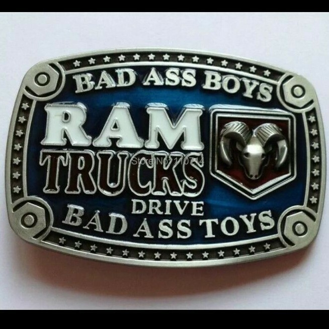 Dodge RAM truck cars man and woman belt buckle new Cowboy Western Belt Buckle
