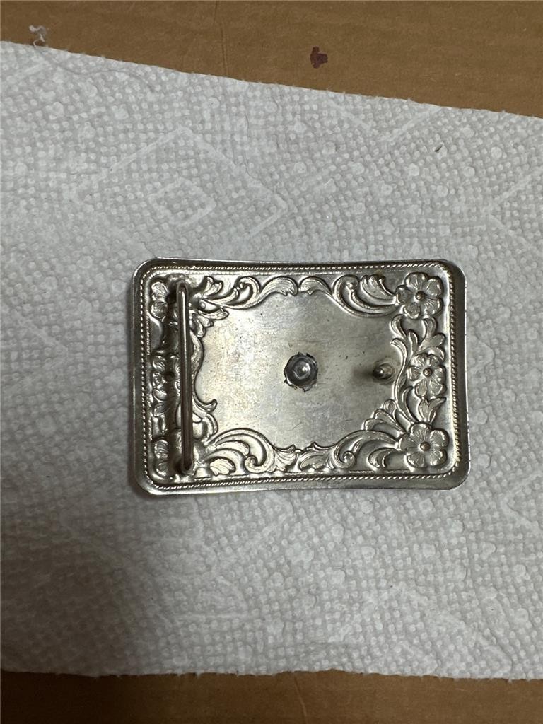 Vintage Lone Star Beer Belt Buckle #2