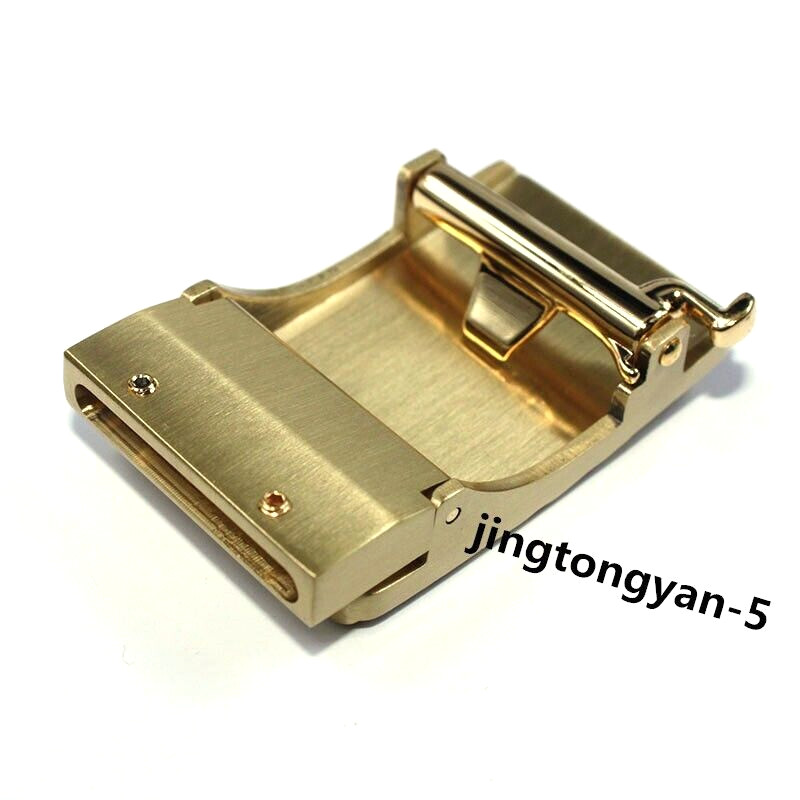 Solid Brass « Horse » Belt Buckle Automatic Belt Buckles Fits For 35mm Wide Belt