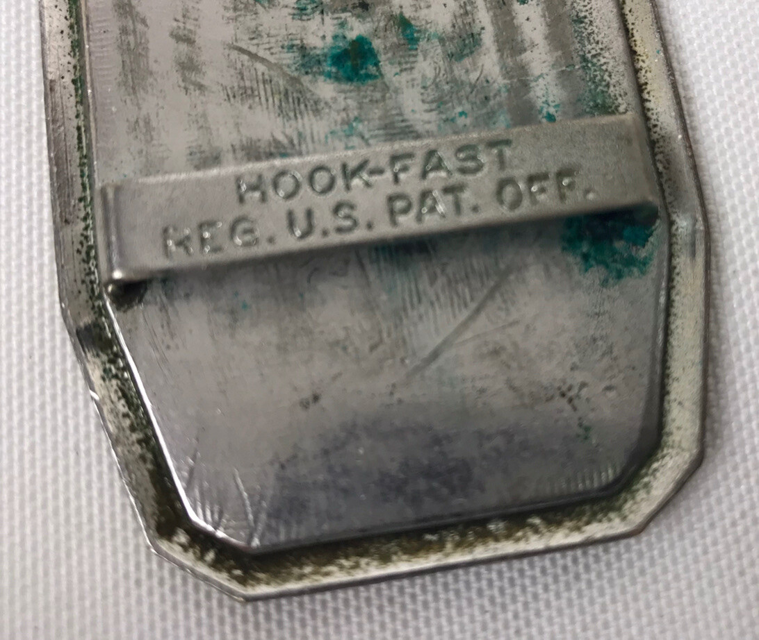 Vintage I.B. of T. C. W. & H. of A. JCC Trucker Metal Belt Buckle