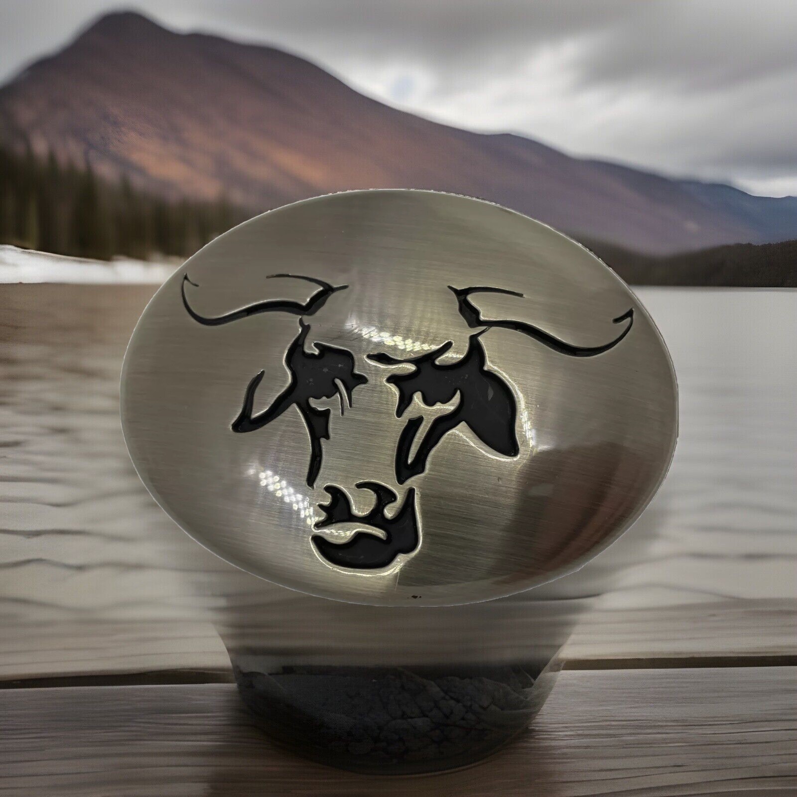 Justin TROPHY BULL Buckle New