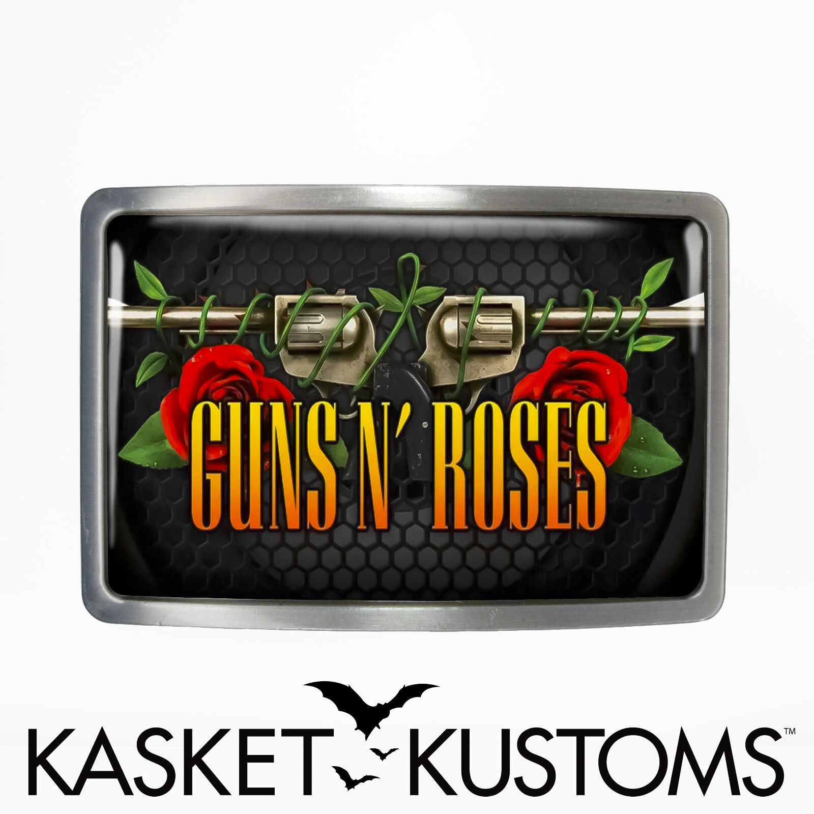 Guns n Roses Belt Buckle – Heavy Metal Rock Band Music Belt Buckle – 691