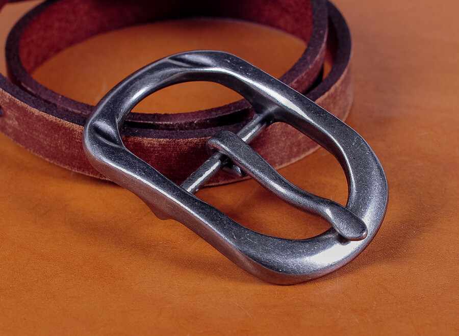 Single Prong Silver Free Center Bar Replacement Mens Belt Buckle Fits 1&Prime; Belts