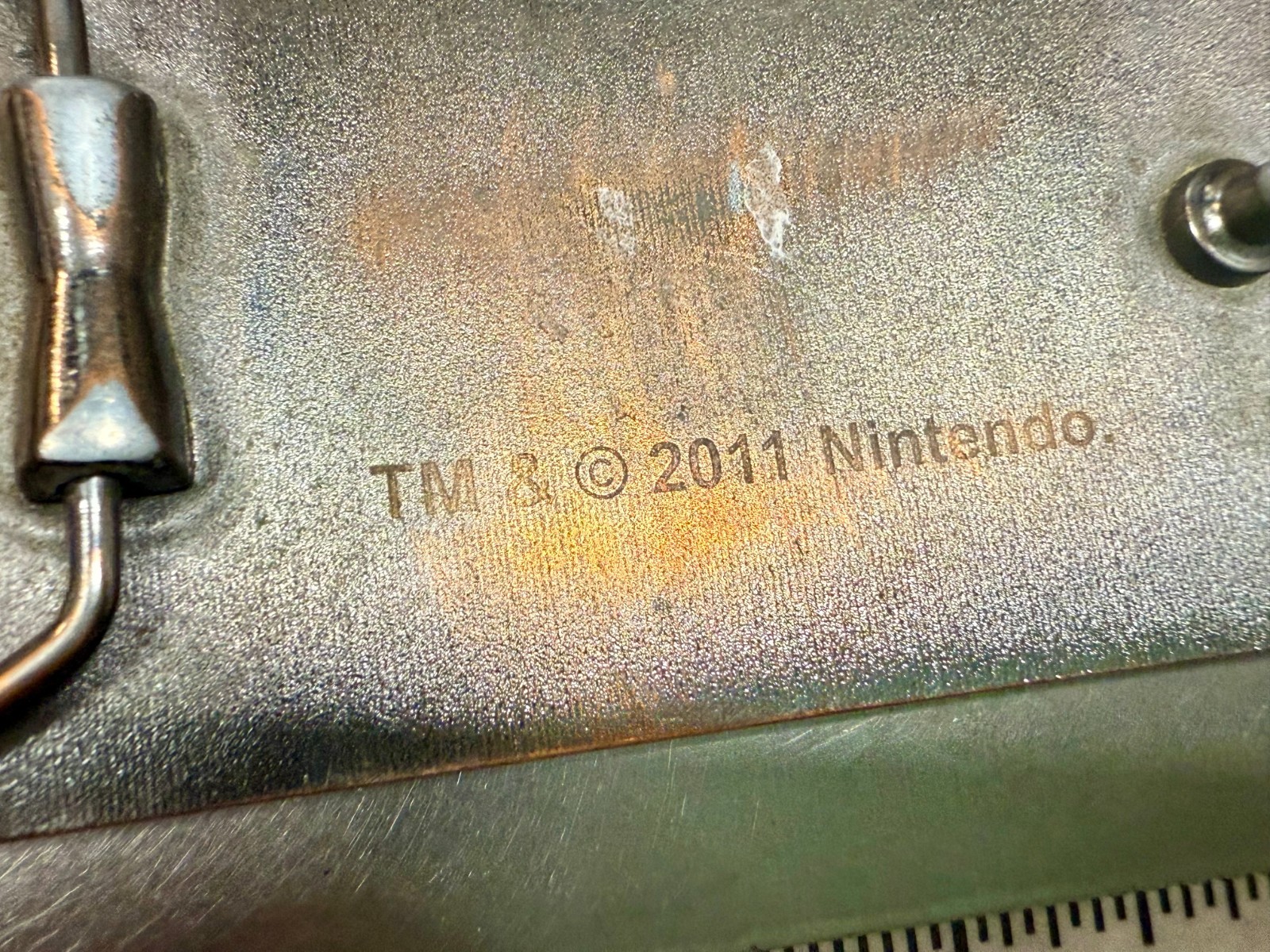 Nintendo 2011 NES Video Game Controller Used Video Game System Belt Buckle