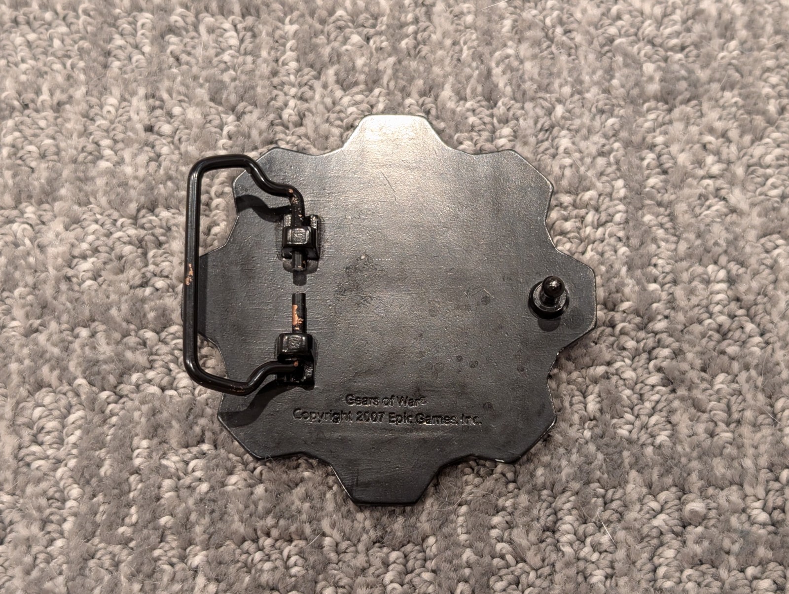 2007 Gears Of War Omen Belt Buckle