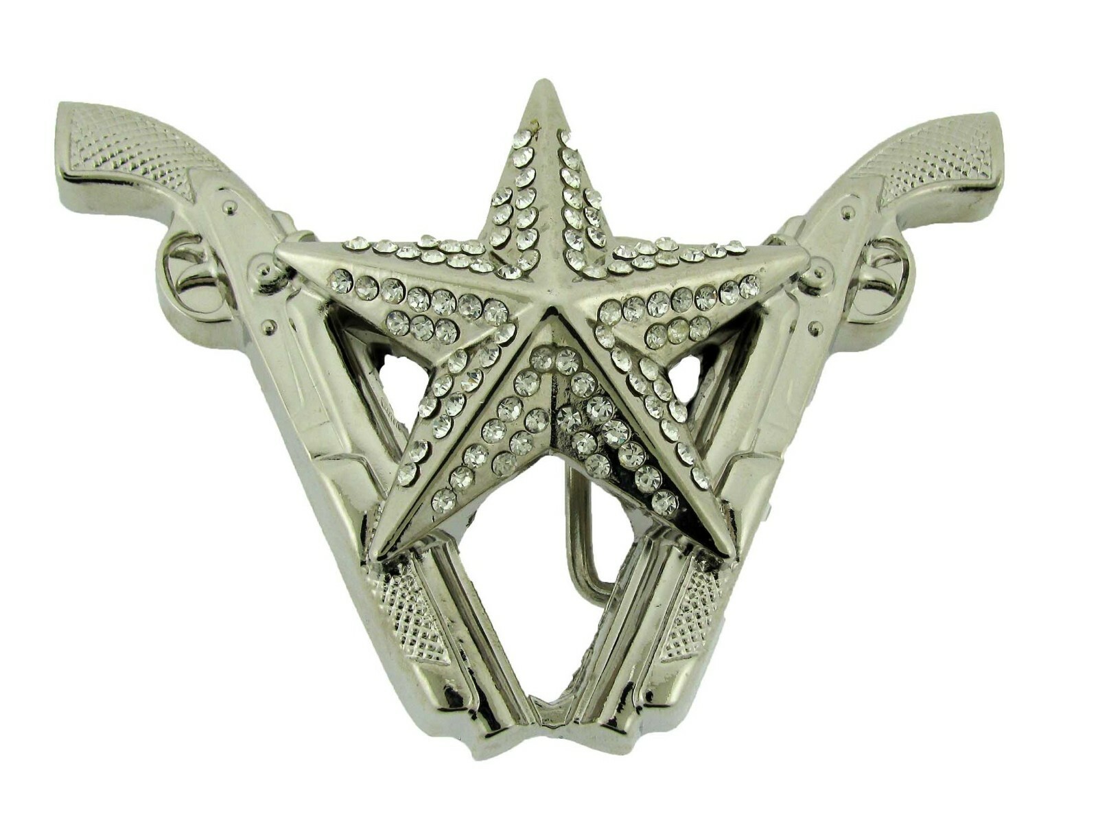 Star Belt Buckle rhinestone sheriff Texas Cowboy girly cowgirl western rodeo new