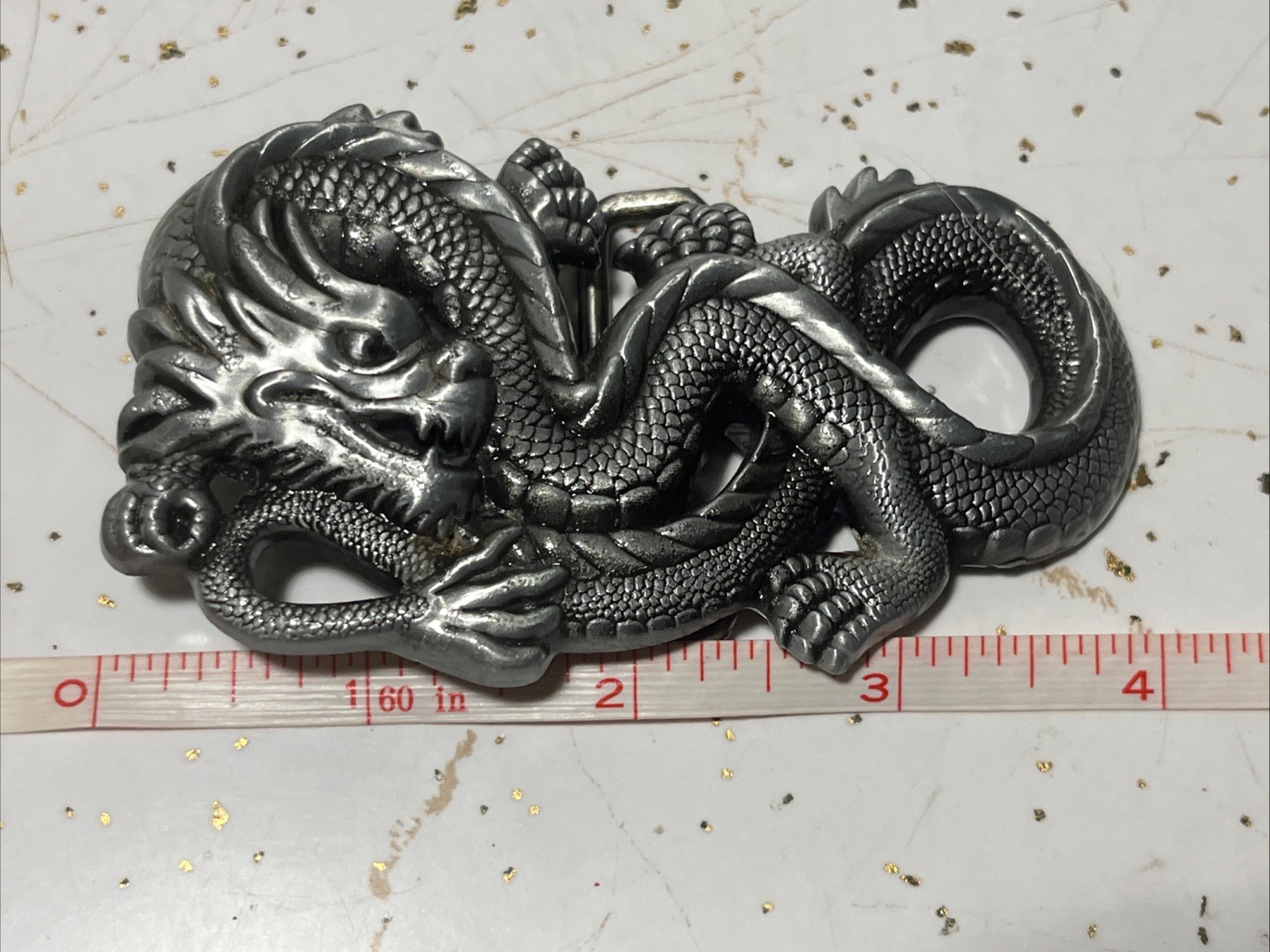 Dragon Belt Buckle – Western Cowboys Belt Buckle – Mens Womens Belt Buckle. B1