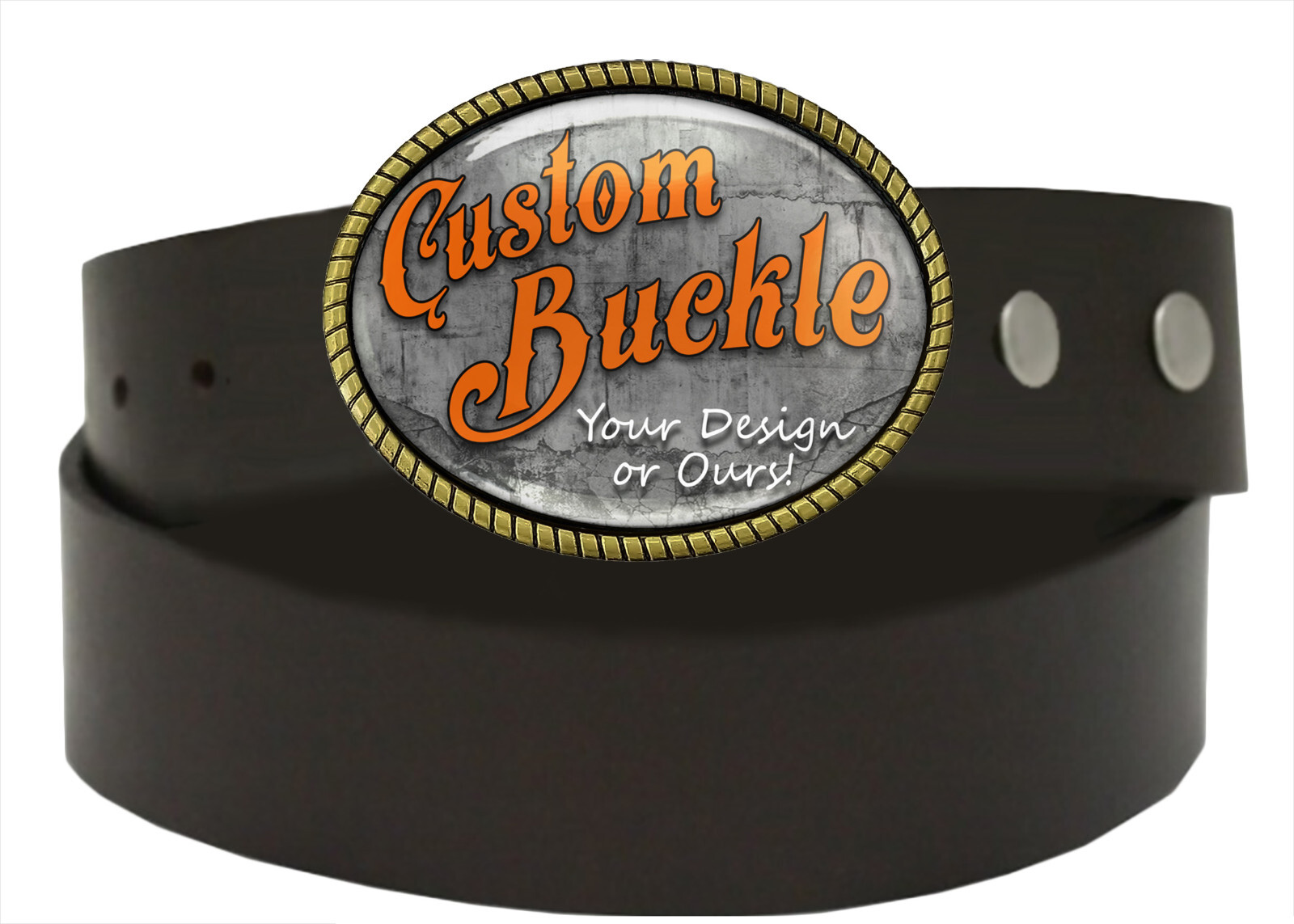 Custom Belt Buckle – Personalized Image Design Handmade Artisan Belt Buckle