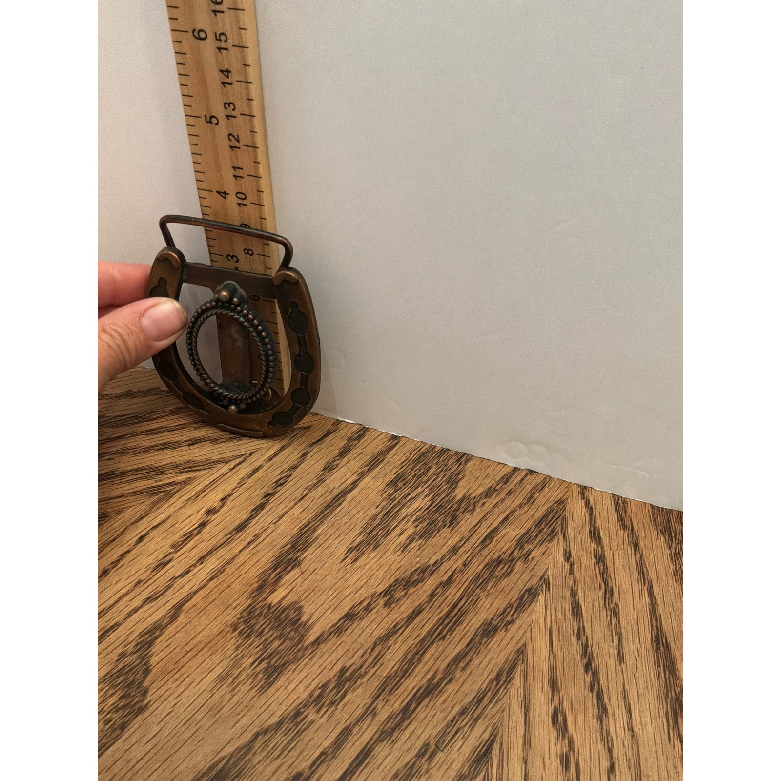 Western Unisex Unbranded Horseshoe Belt Buckle OS Bronze Tone