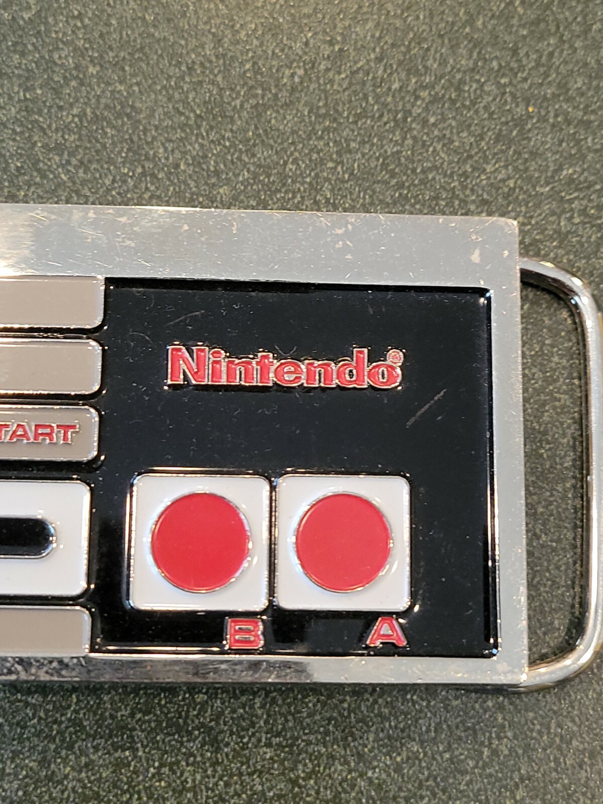 Nintendo Controller Belt Buckle 2008