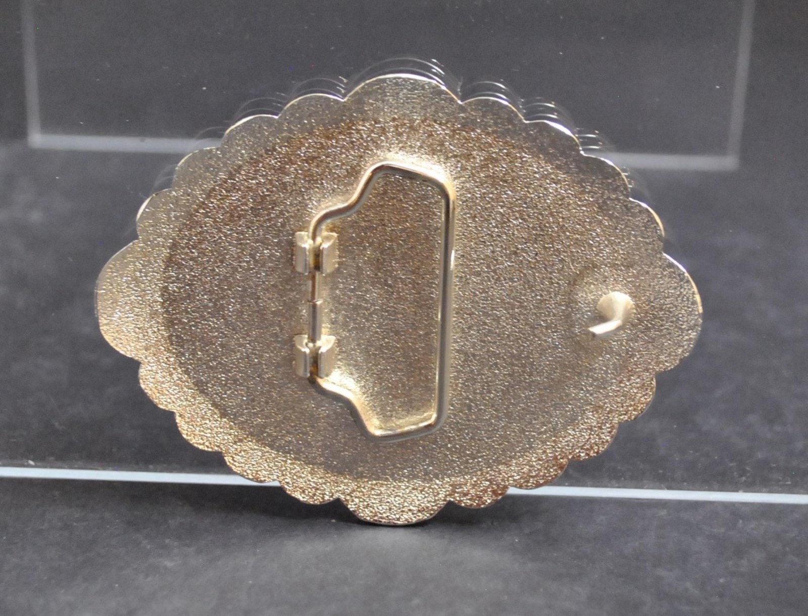 NWOT Eagle Bird Belt Buckle Silver Tone Oxidation Design 4&Prime; G10