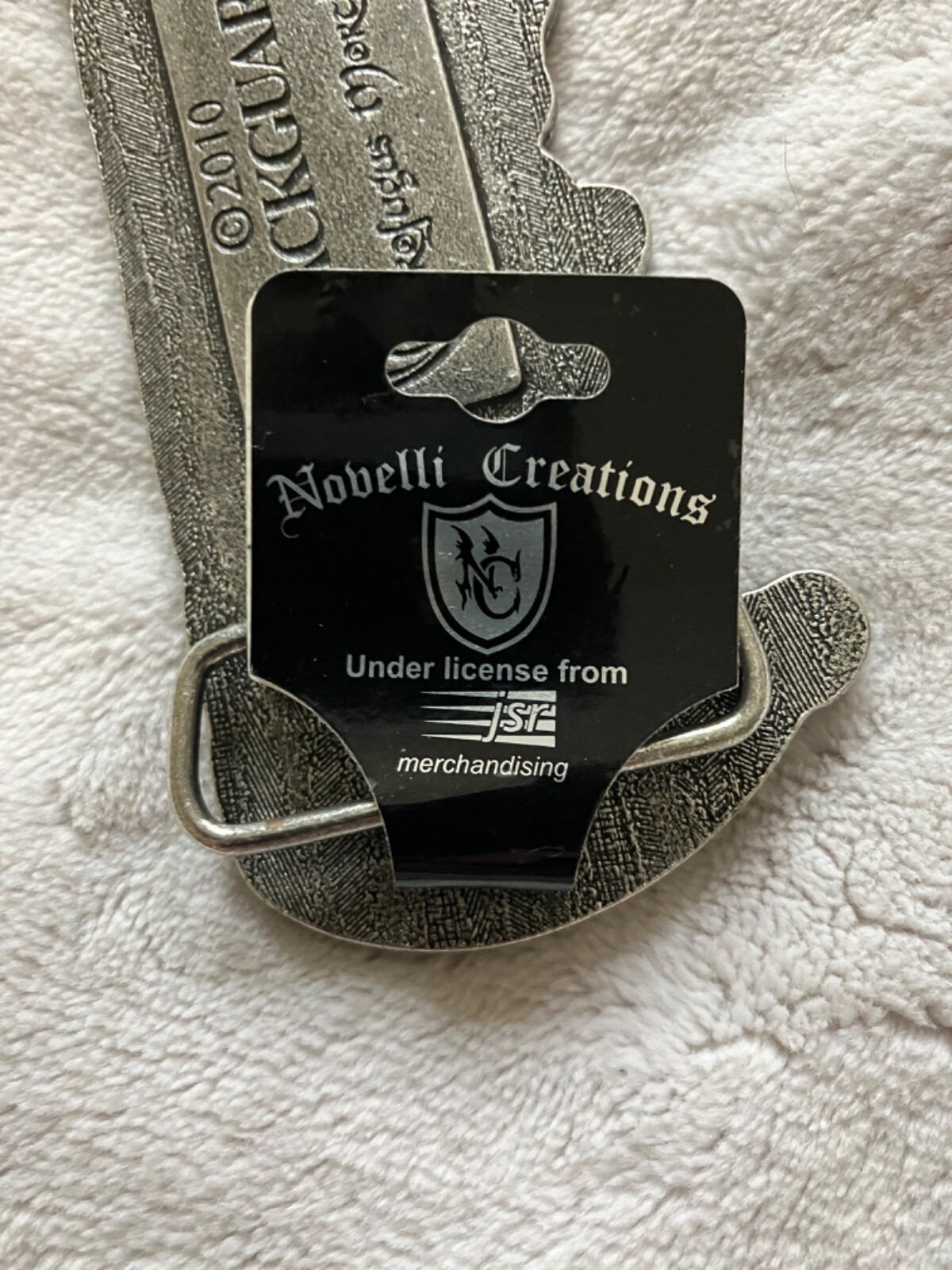 Vintage Blackguard Profugus Mortis Canadian Death Metal belt buckle RARE! Quebec