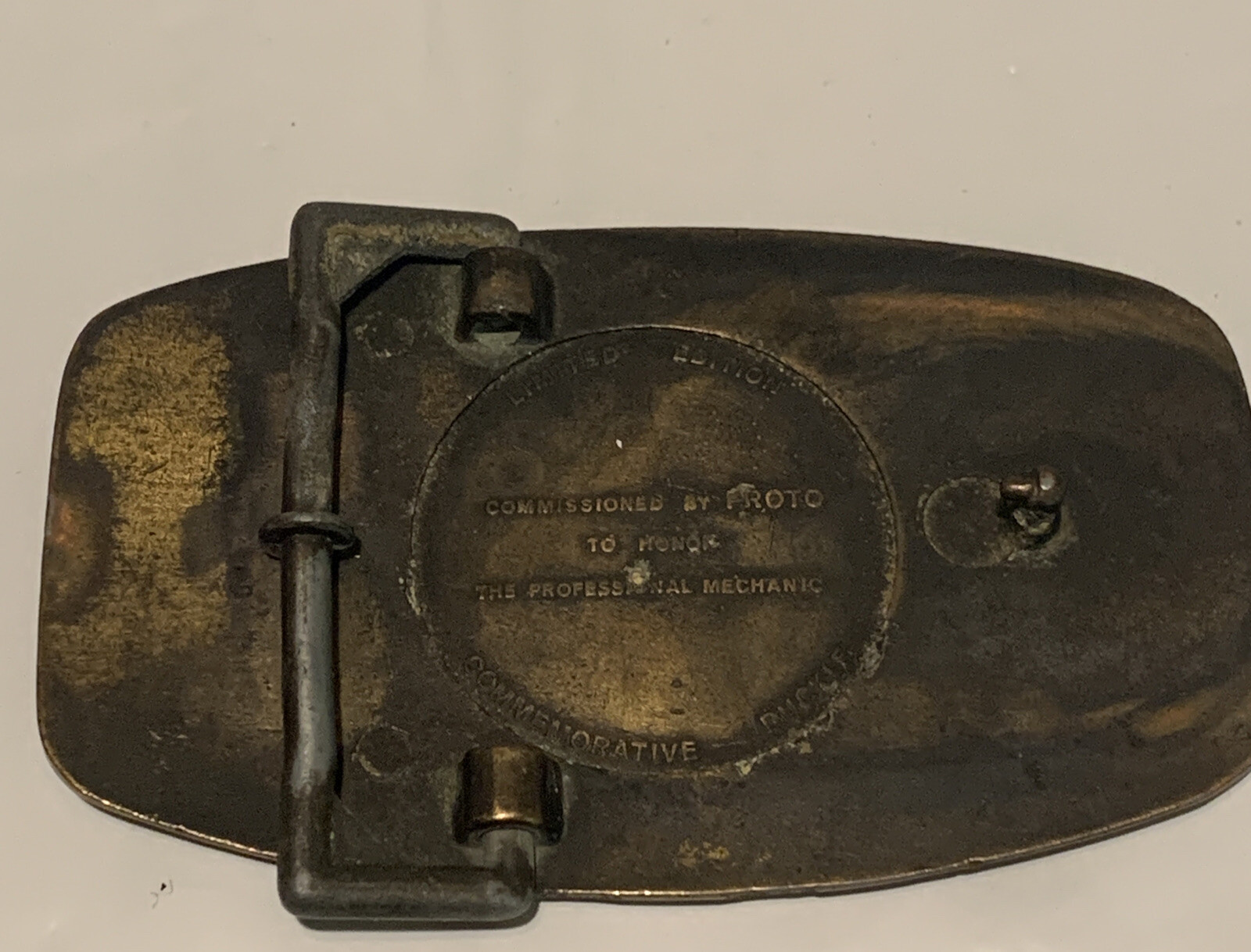CLASSIC BELT BUCKLE PROTO 500 INDUSTRIAL TOOLS SAFETY PRODUCTS PRO MECHANIC
