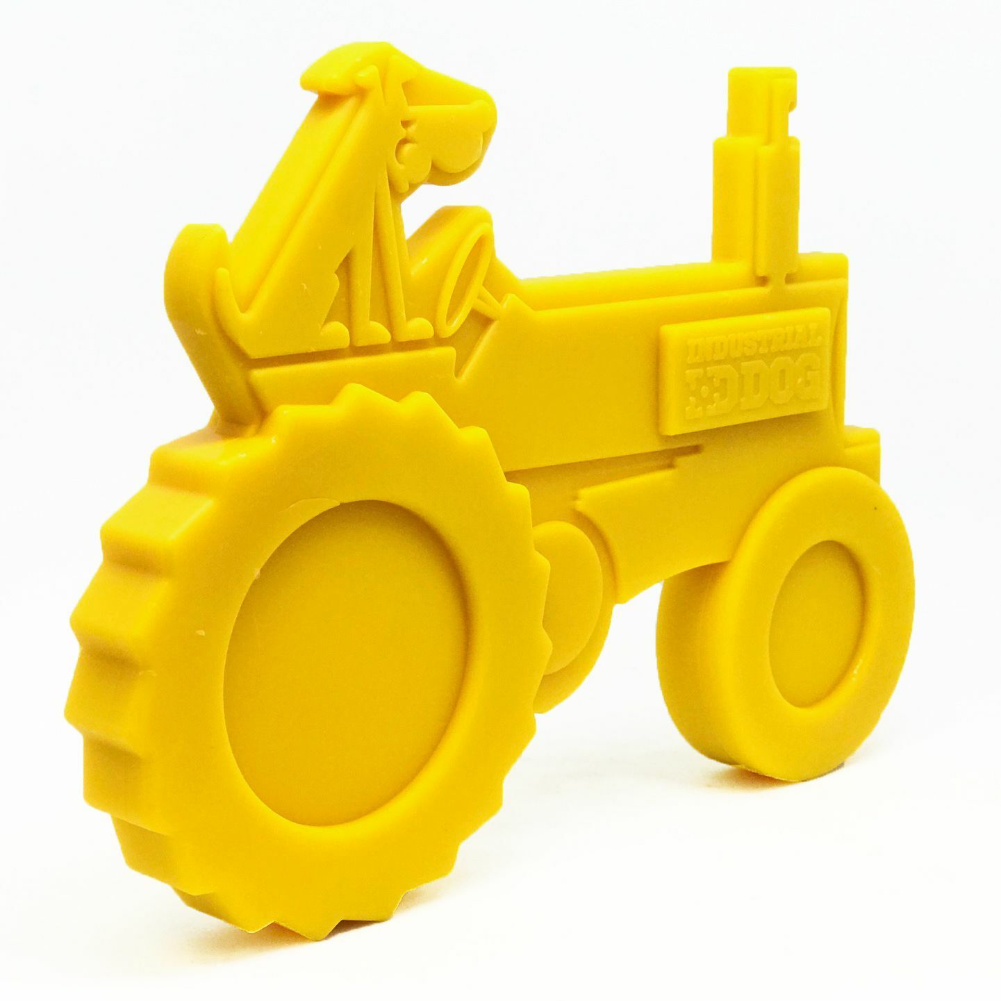 ID Tractor Nylon Toy Ultra Durable Chew Toy – Dog & Puppy Reward toy Yellow