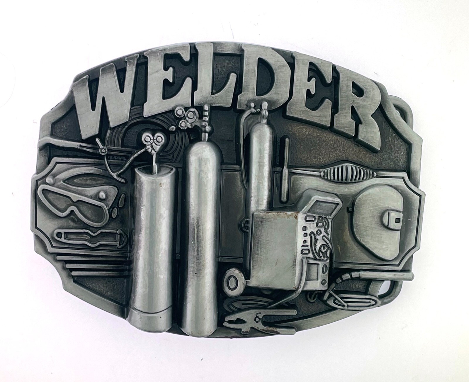 Welder Welding Shop Tools Belt Buckles New Silver Metal Men Women Friends Gift