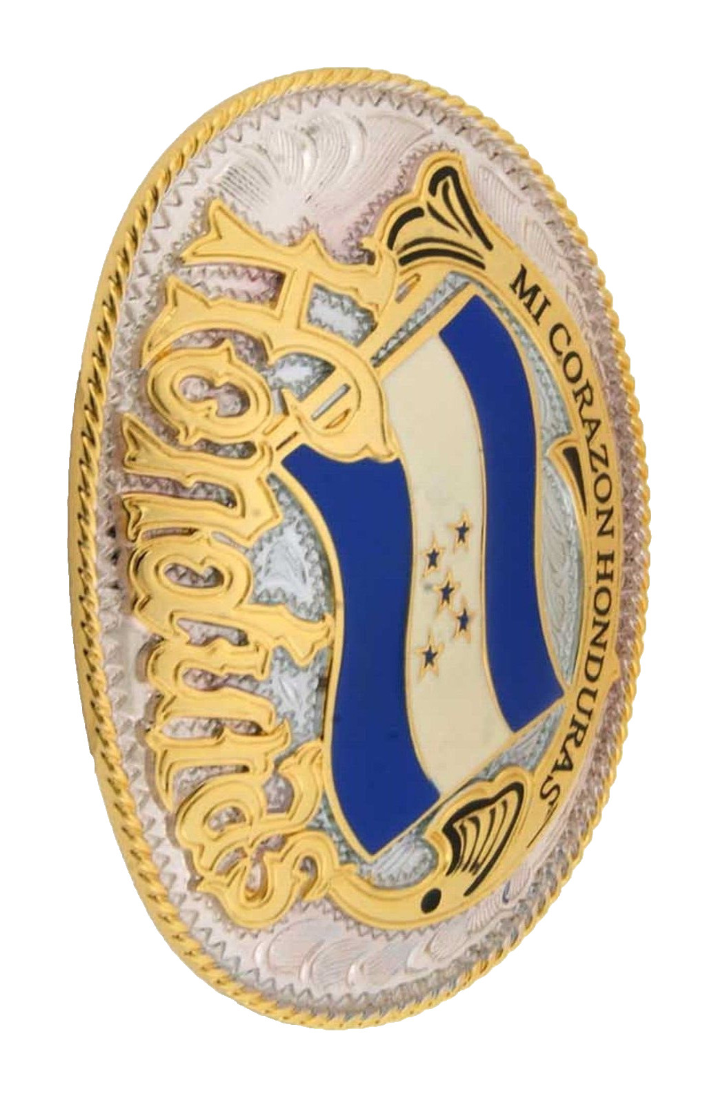 Honduras Flag Belt Buckle Catracha Catrachos Central New Men Women Western Rodeo