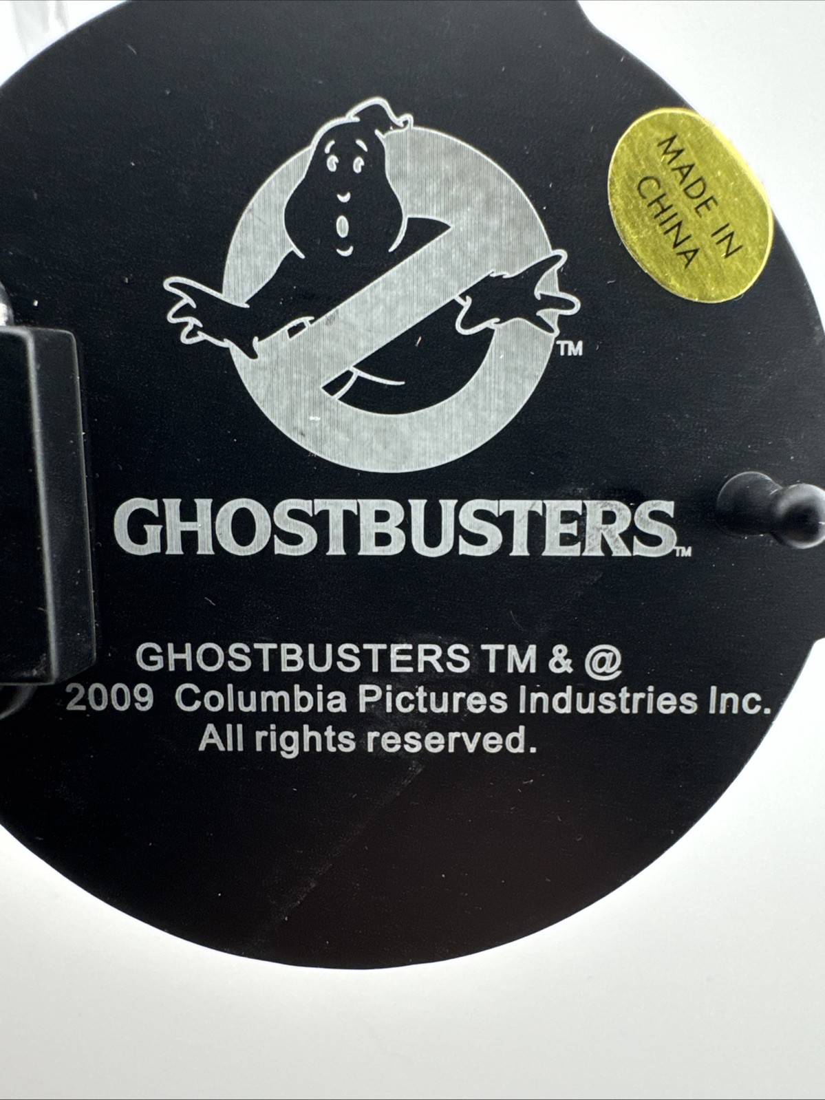 Ghostbusters Logo 25th Anniversary Glow In The Dark Belt Buckle 2009 NewWith Tag