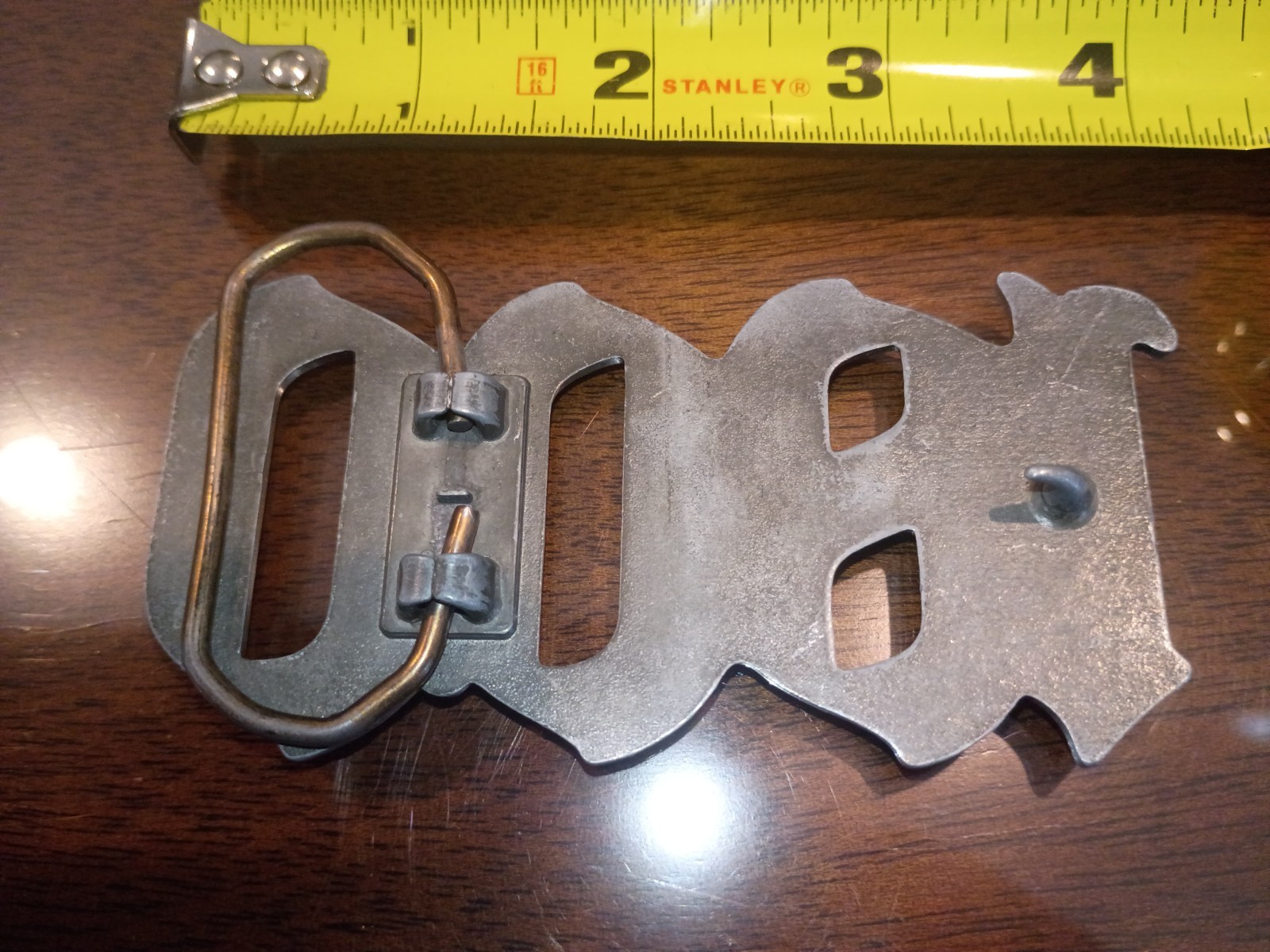 1800 Tequila Liquor Silver Tone Belt Buck Alcohol Advertising Antique Htf VG++++