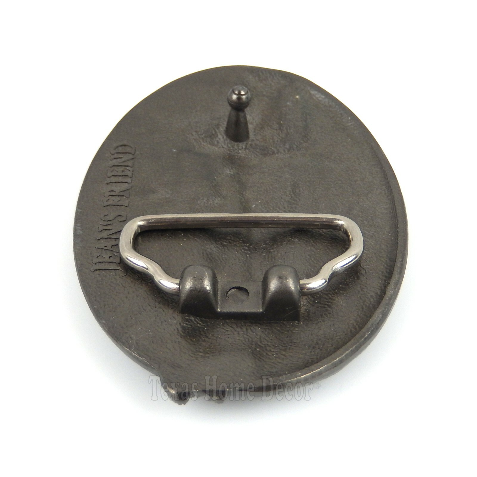 Golf Belt Buckle « Green Oxygen Light Friendship » Antique Silver Fits 1.5&Prime; Belts