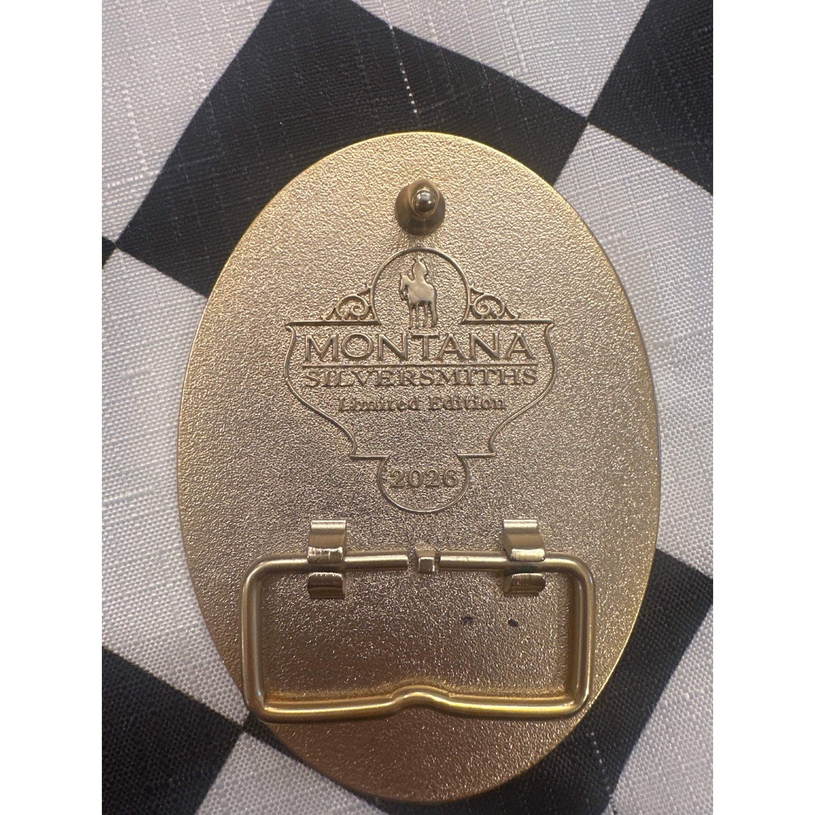 Montana Silversmiths Pendleton Whisky Let&rsquo;er Buck 2026 belt Buckle Limited