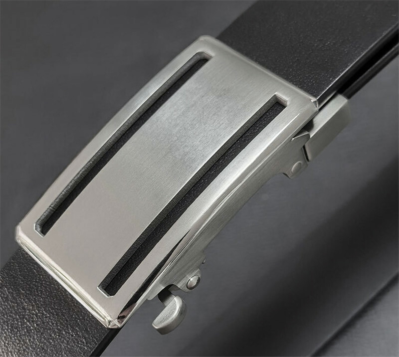 Titanium Classical Anti Allergy Automatic Roller Belt Buckle Waist Strap Head