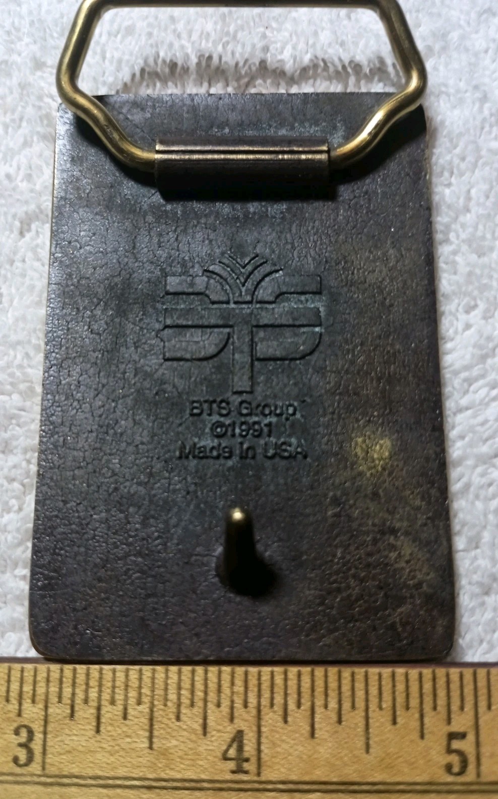 Belt Buckle – BRB Contractors Inc- 40th Anniversary 1959-1999 – BTS 1991-3 »x2 »