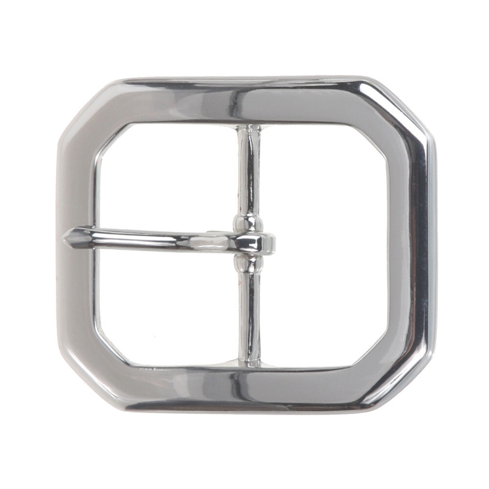 1 5/8&Prime; (40 mm) Nickel Free Center Bar Single Prong Octagon Belt Buckle