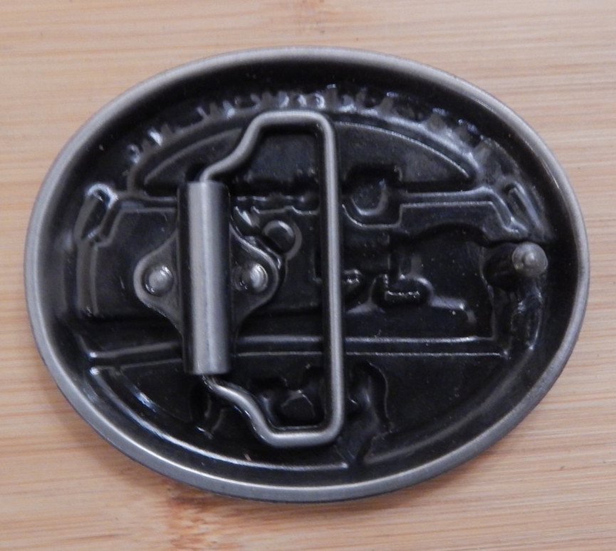 Plumber Tradesman Commemorative Belt Buckle Wrench Pipecutter
