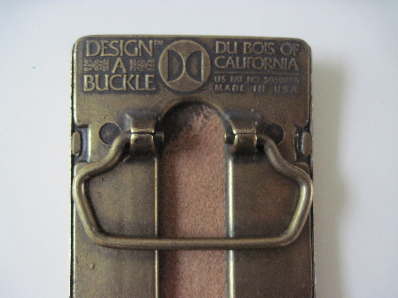 RARE Vintage KAWASAKI Belt Buckle by Design-A-Buckle, 3-1/4&Prime; x 2&Prime;, USA, NEW