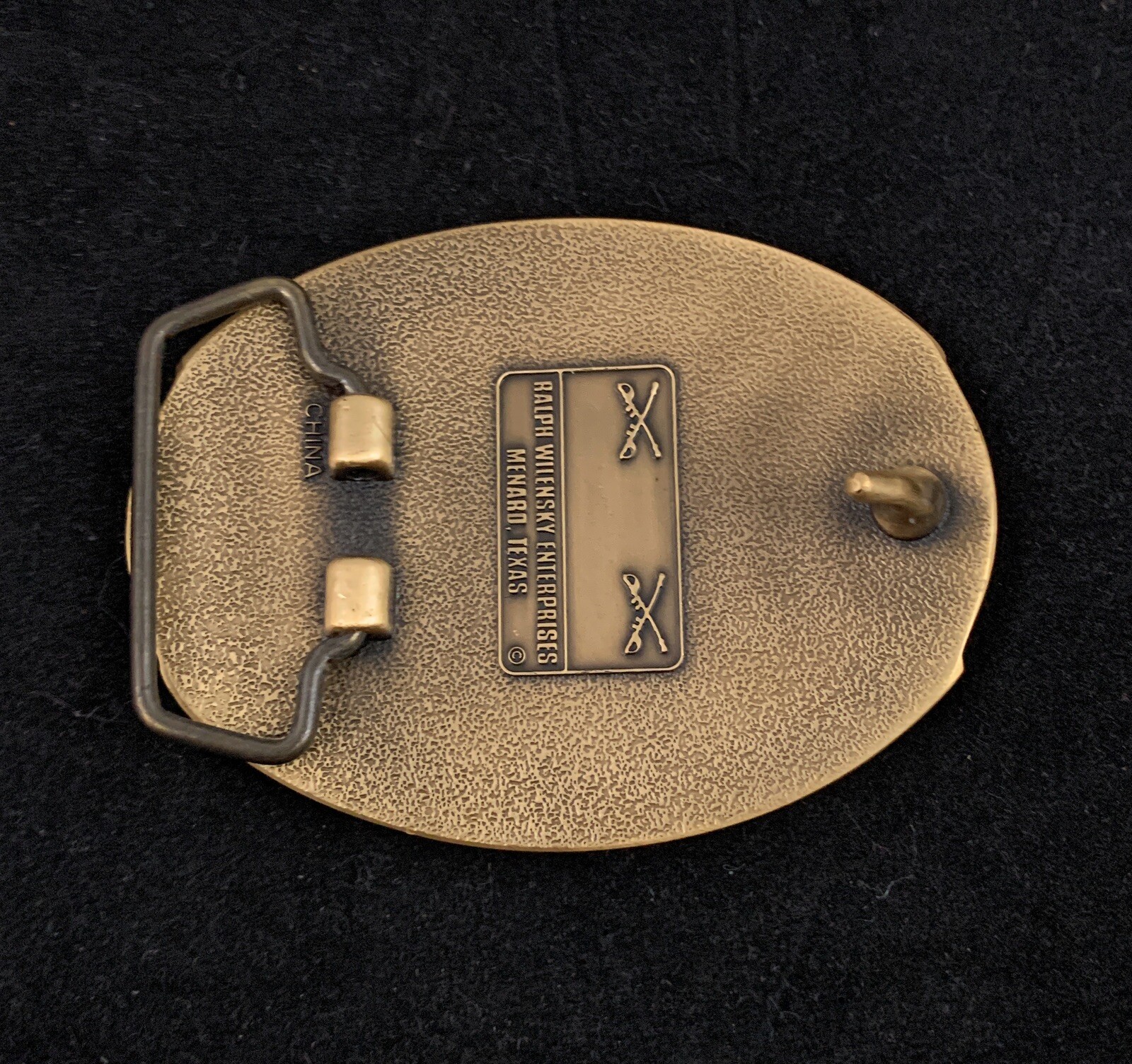 🌟US Army 8th Cavalry Regiment, Honor & Courage Crest Insignia Brass Belt Buckle