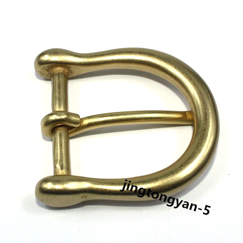Solid Brass U Shape Belt Buckle Men&rsquo;s Pin Belt Buckles Fits For 1.5 inches Belt