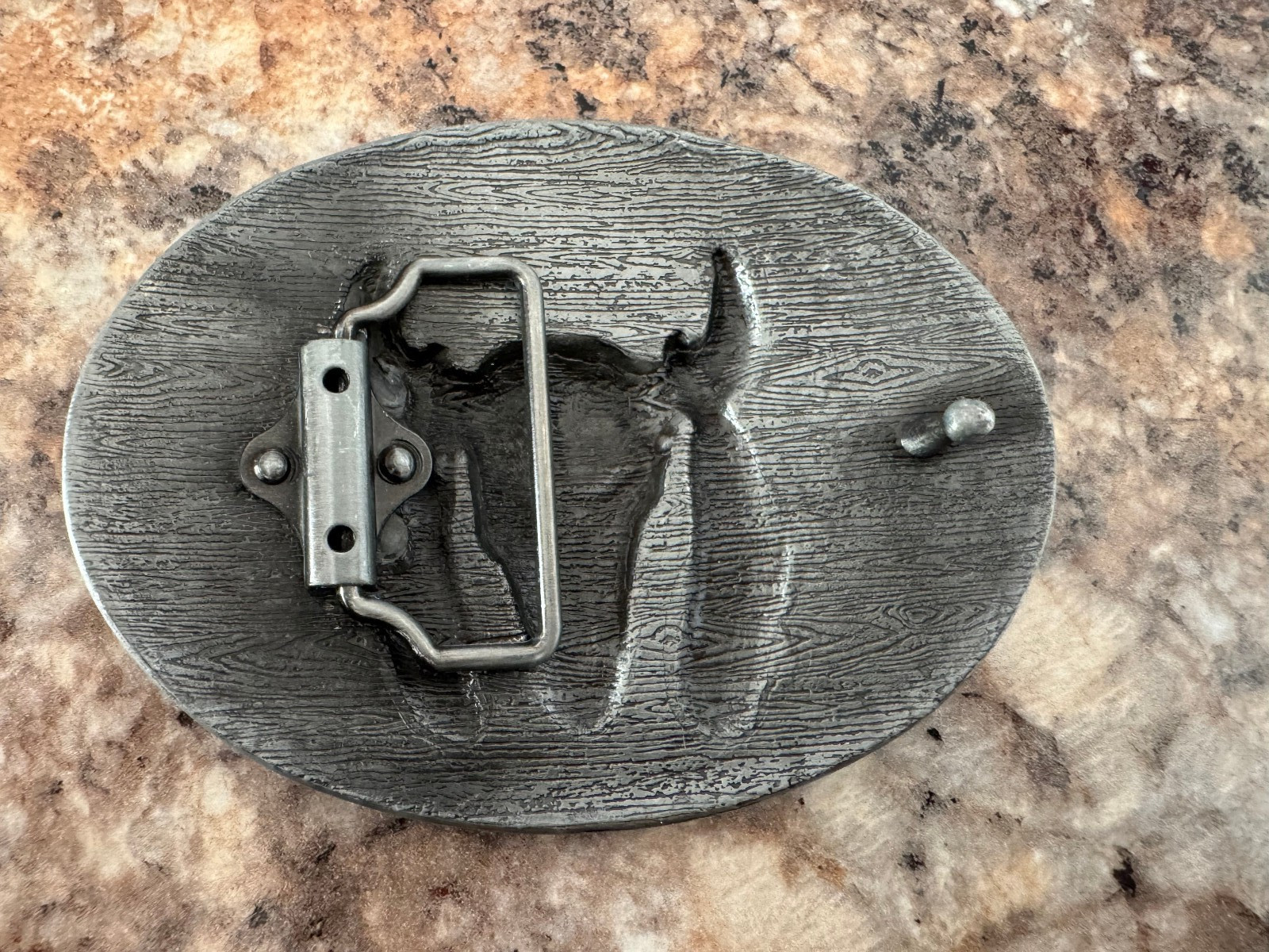 Western Skull Head Belt Buckle