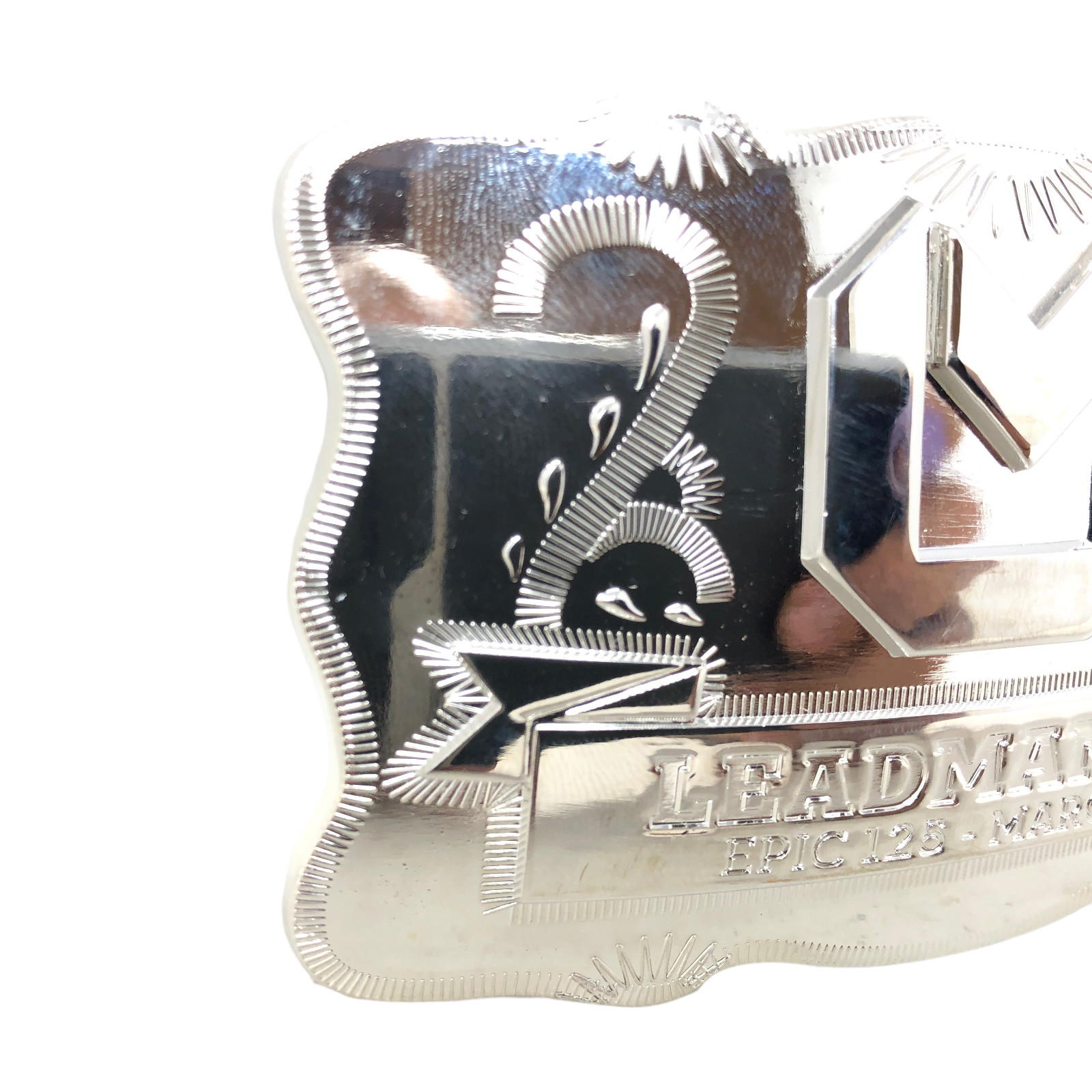 VTG Leadman Tri Marquee Epic 125 Belt Buckle Tempe AZ Swim Bike Run