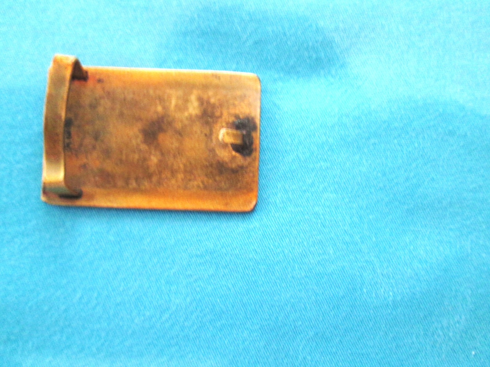 1962-1963 Most Improved Average Belt Buckle ABC League Award Gold Bronze Color