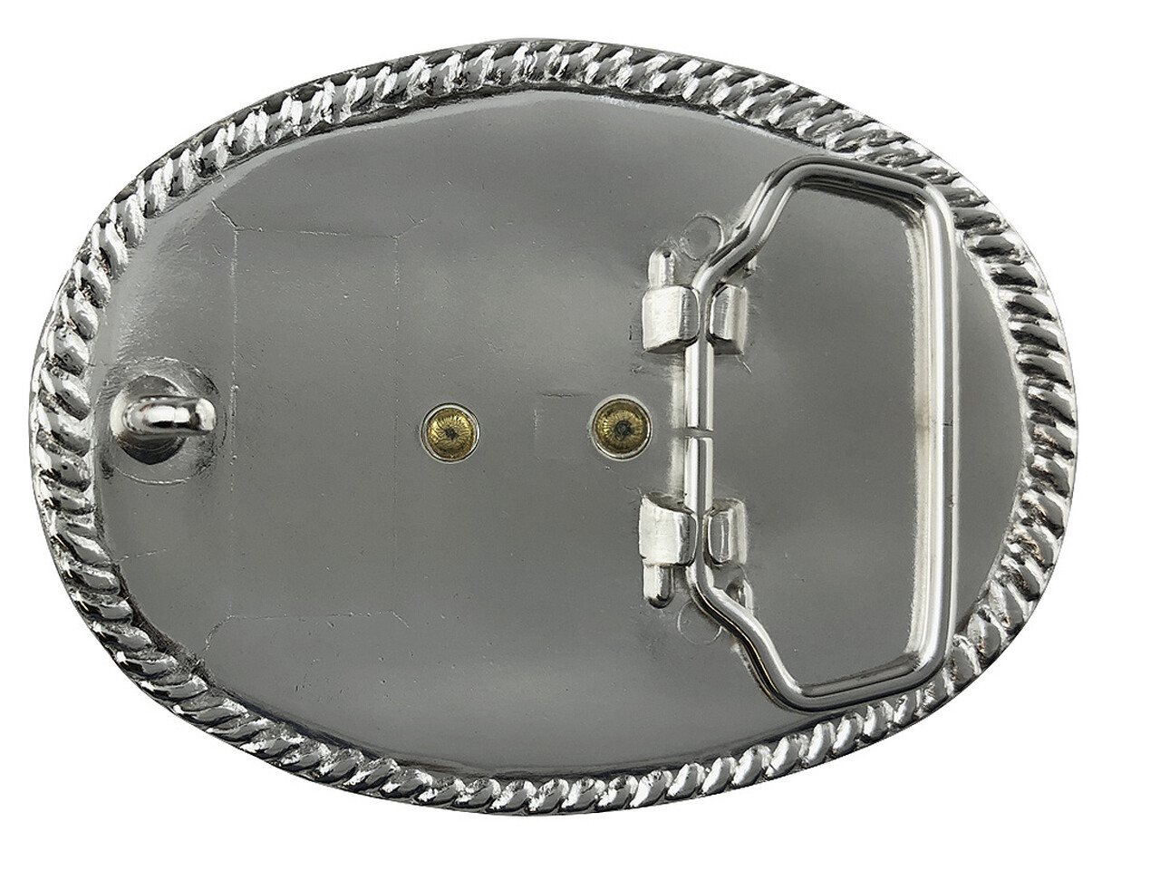 Western Cowboy Bright Gold American Eagle Belt Buckle fits 1-1/2&Prime;(38mm) Belt