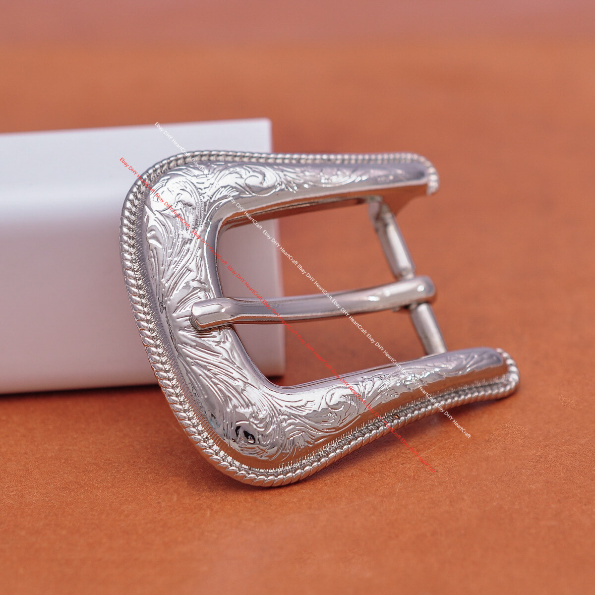 Bling Men Silver Western Rodeo Cowboy Bridle Belt Buckle 3 Piece Set fit 1&Prime; Belt