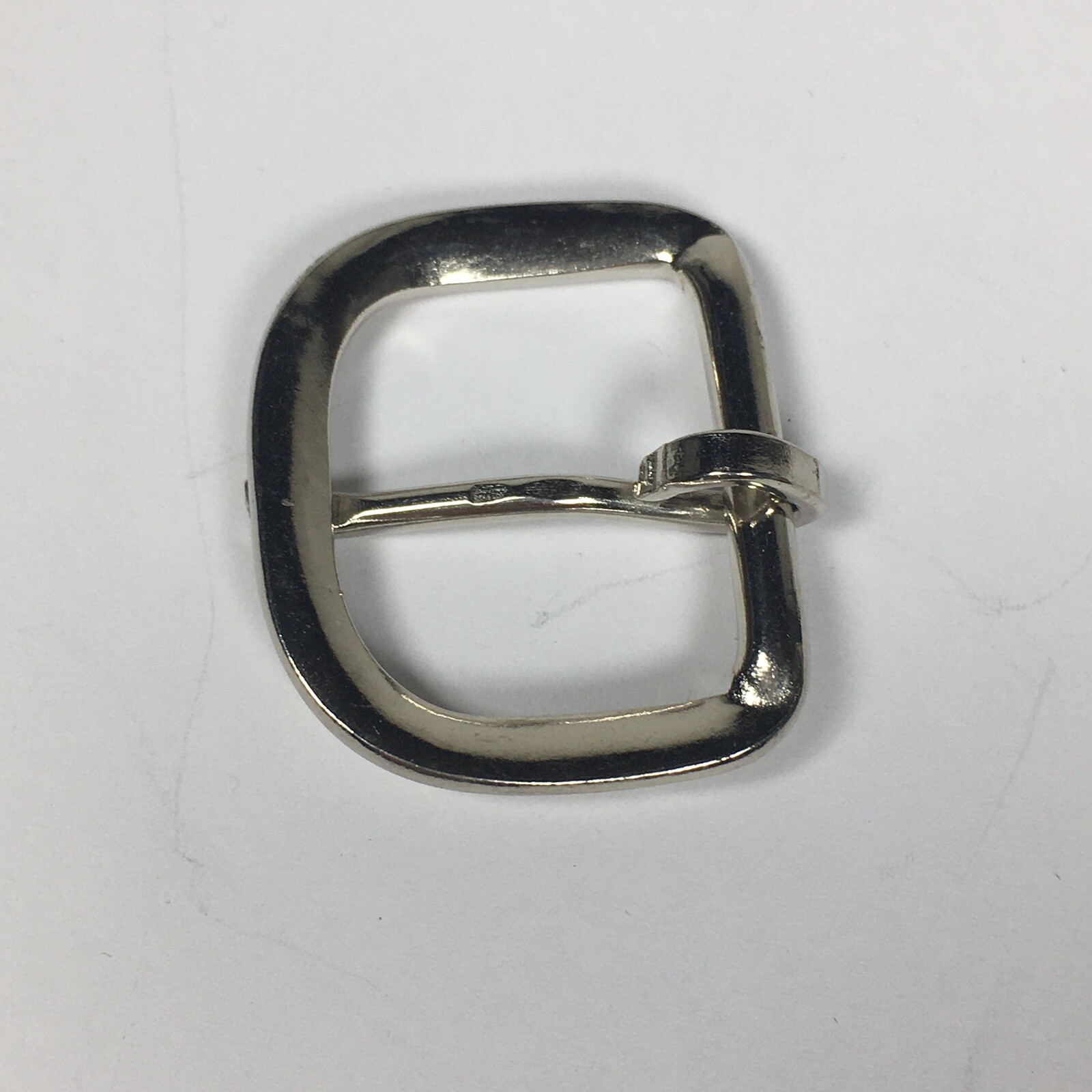 Vintage Replacement Belt Buckle Fits .9&Prime; Strap – Simple Basic Silver Tone 4A