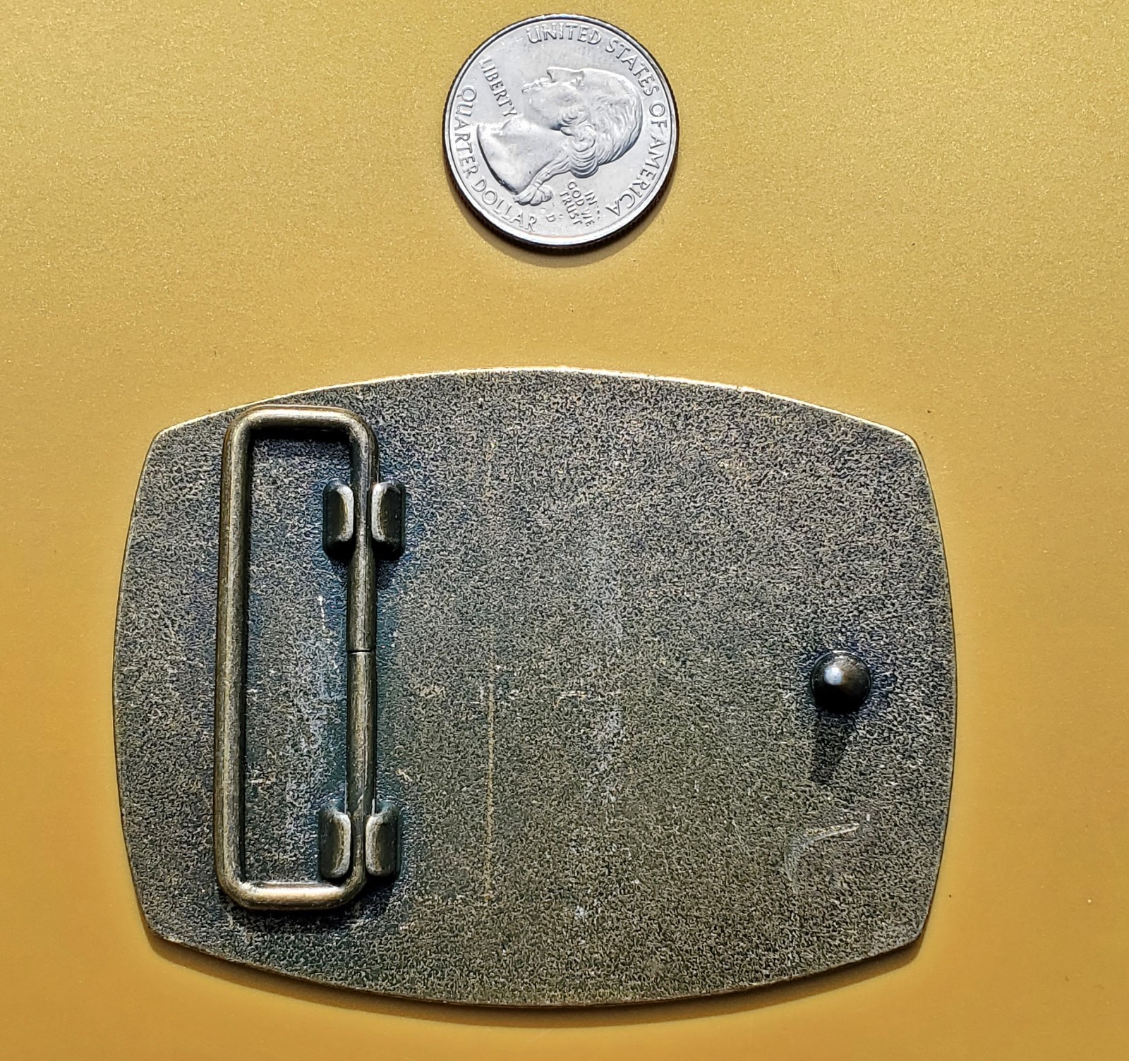 Vintage Baker Manufacturing Belt Buckle