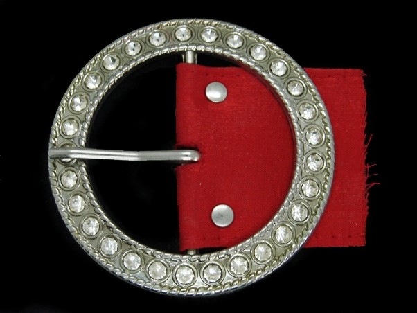 UB01111 REALLY GREAT **TRADITIONAL** ART FASHION SILVERTONE CIRCLE BELT BUCKLE