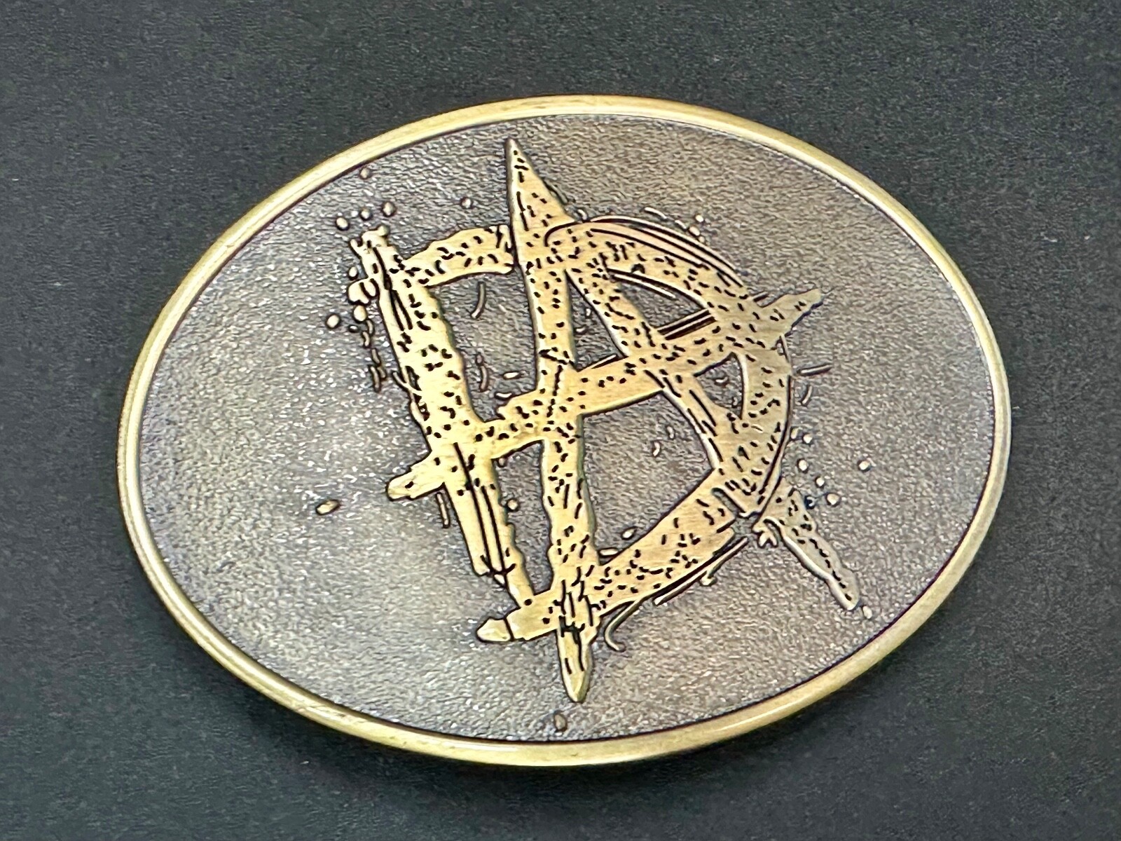 Dean Ambrose Jon Moxley Belt Buckle Wwe Loot Crate Exclusive 2016 Wrestling