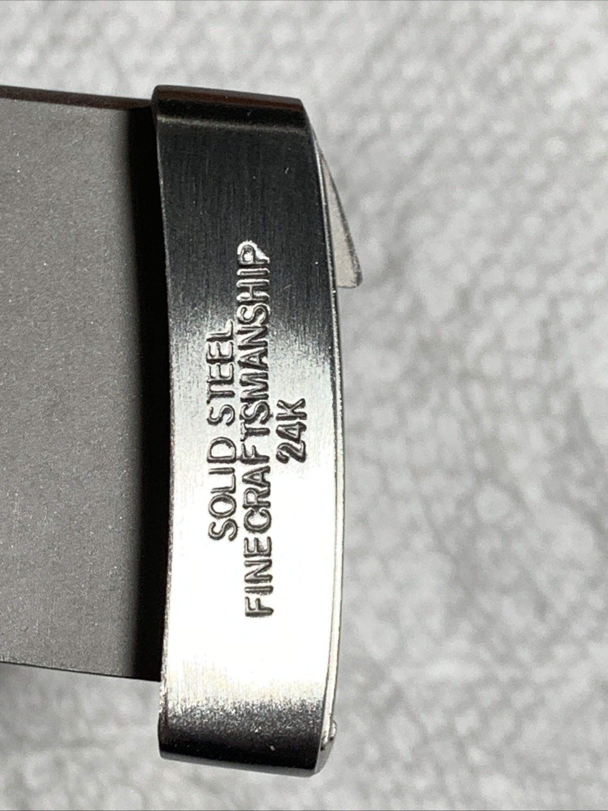 LOUIS VUITTON Silver tone Buckle