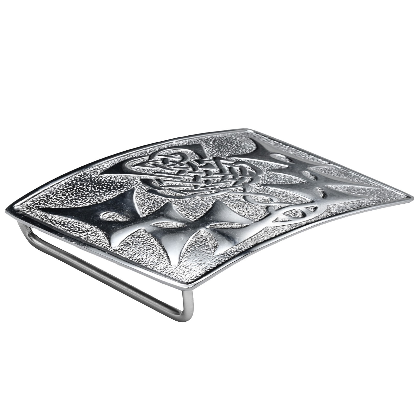 Highland Triquetras Thistle Kilt Belt Buckle Scottish Buckle Traditional Outfit