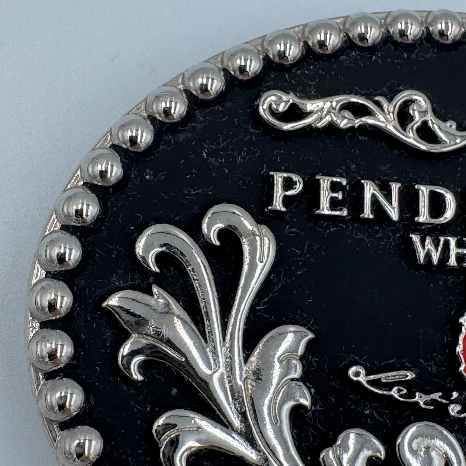 Montana Silversmiths Pendleton Whisky 2011 Let&rsquo;er Buck Western Belt Buckle