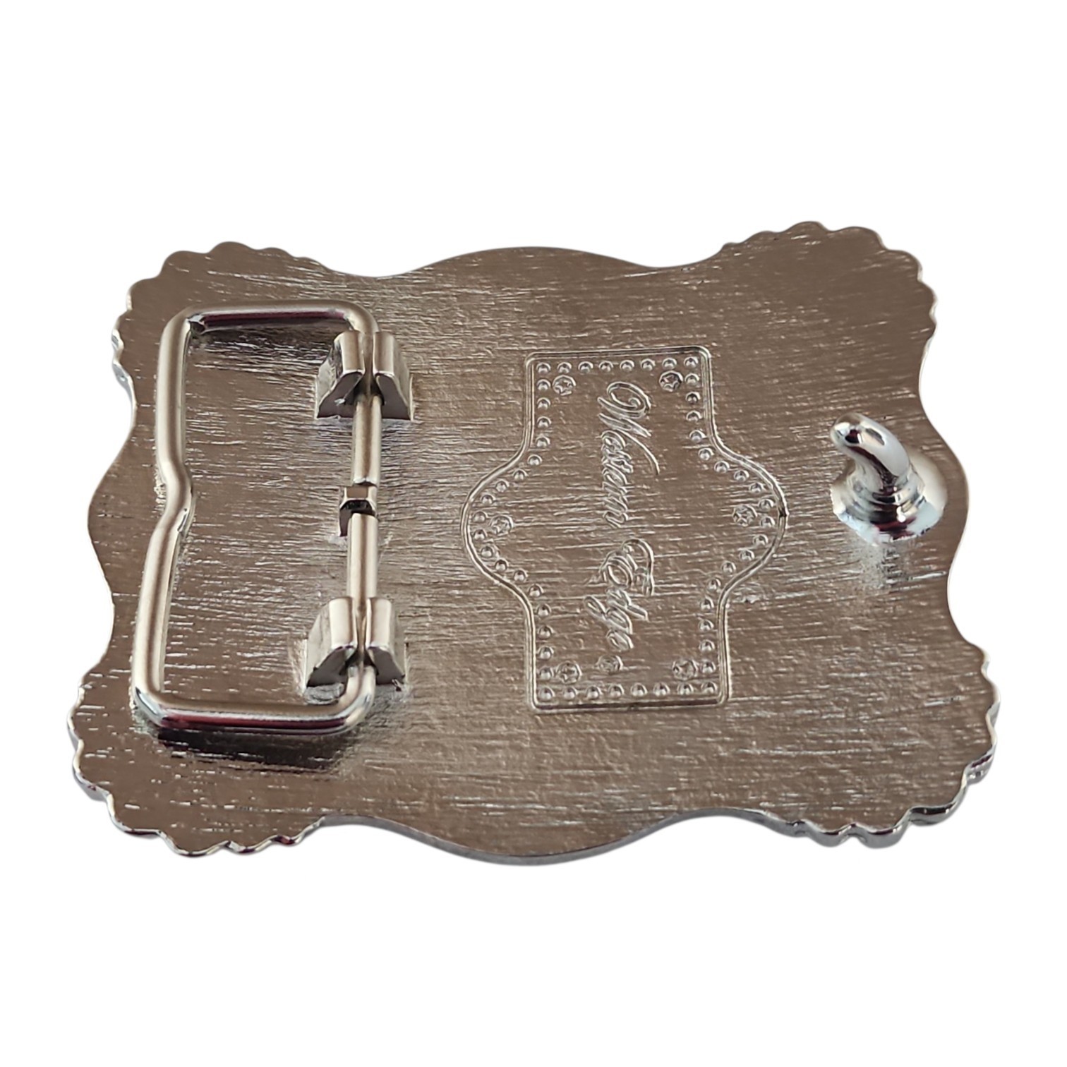Western Edge Don’t Mess With Texas Longhorn Belt Buckle TBB4604 3.5”