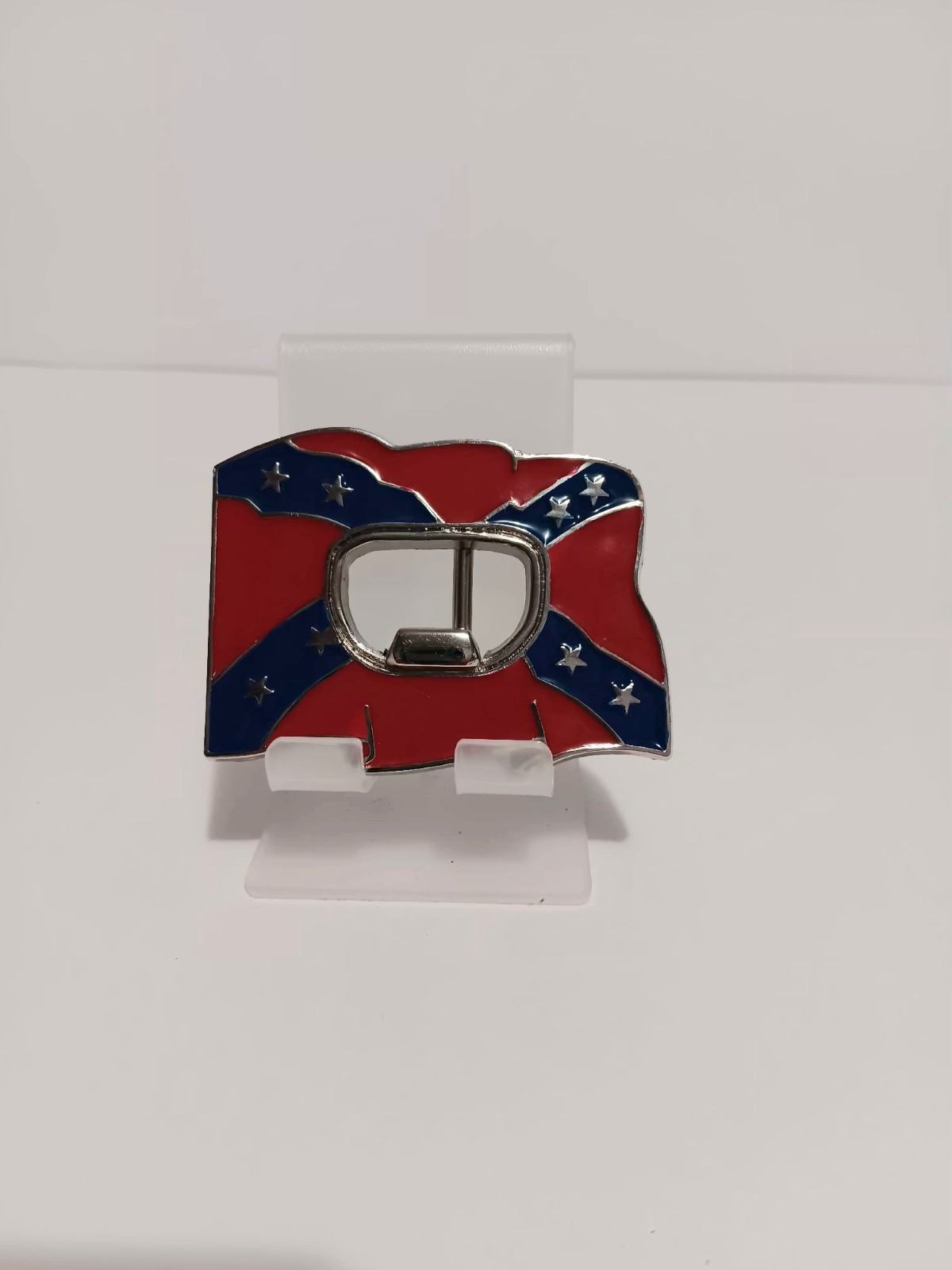 Bars And StarsMetal Belt Buckle w/ Bottle Opener Novelty 3&Prime;