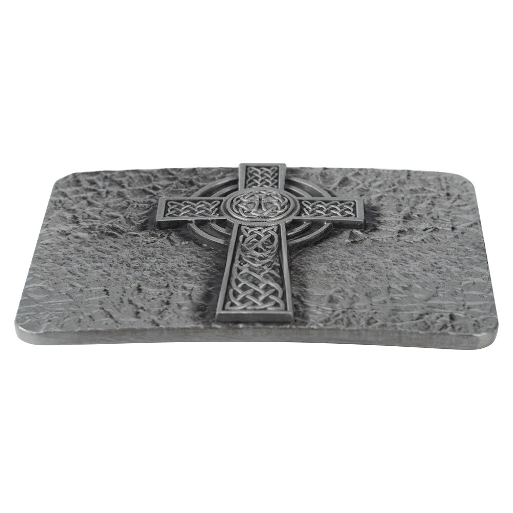 Celtic Cross Belt Buckle Western Cowboy Motorcycle Driver