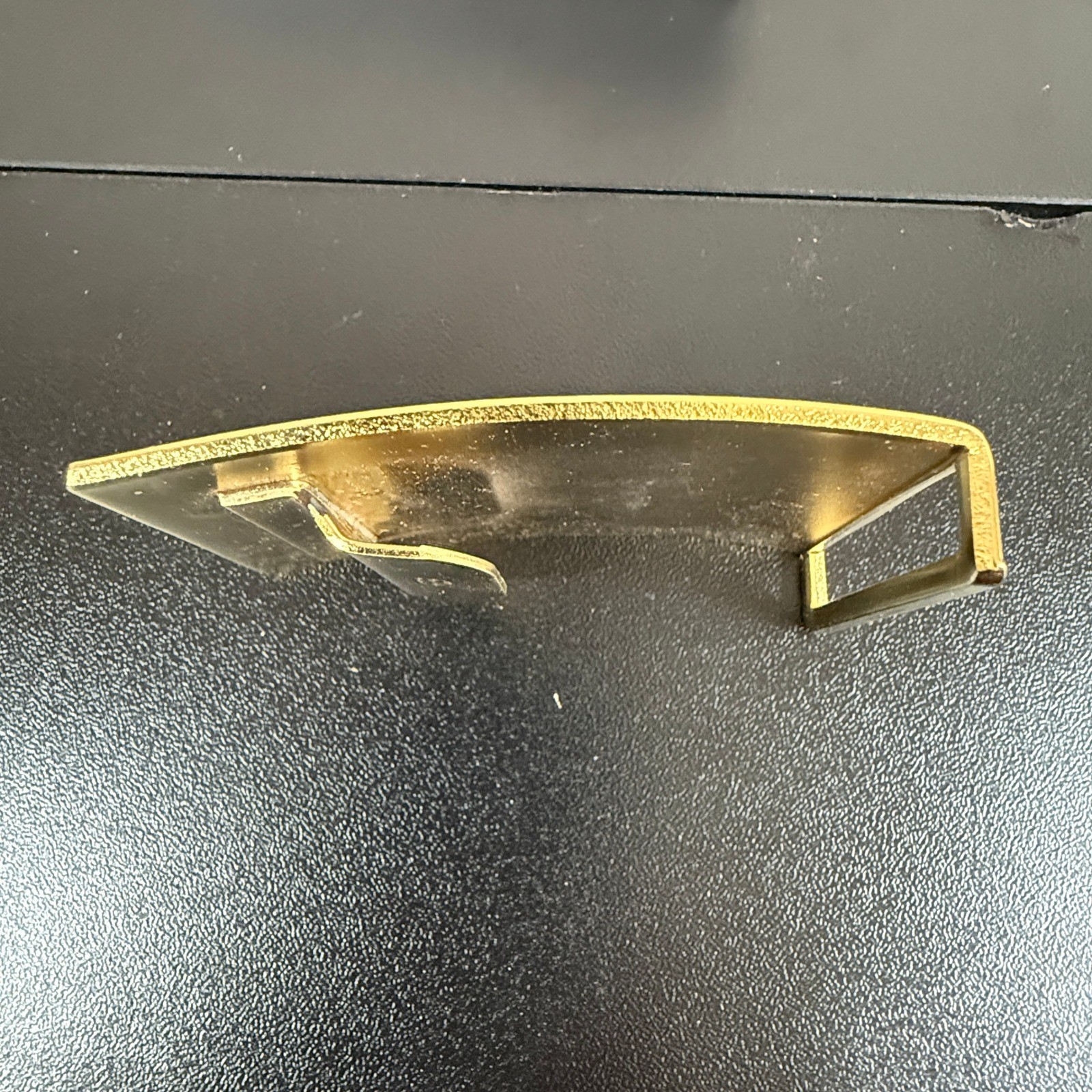 US Military Brass Belt Buckle Set Brass No Insignia NSN 8315-01-503-2104